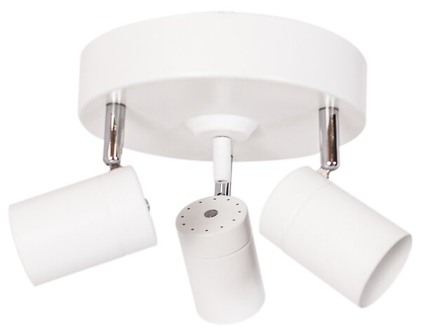 Stropní Lampa By Rydéns, Correct, stmívatelné, Bílá, Obývací pokoj, Kov, Moderní