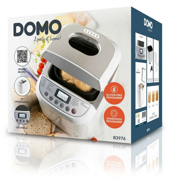 DOMO B3976 domácí pekárna, bílá