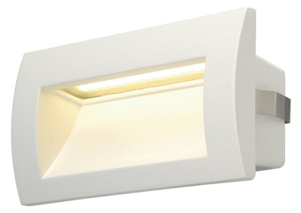 LA 233621 Nástěnné vestavné svítidlo DOWNUNDER OUT LED M bílé 3,3W 155lm IP55 3000K - BIG WHITE (SLV)