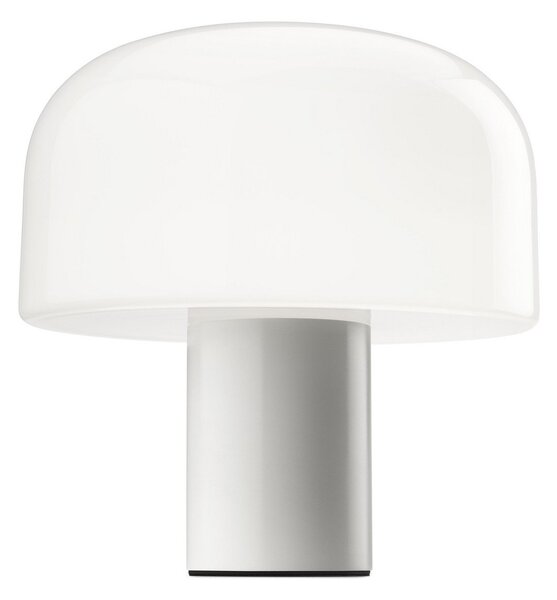 Stolní lampa FLOS, Bellhop Glass T, stmívatelné, Bílá, Obývací pokoj, Sklo