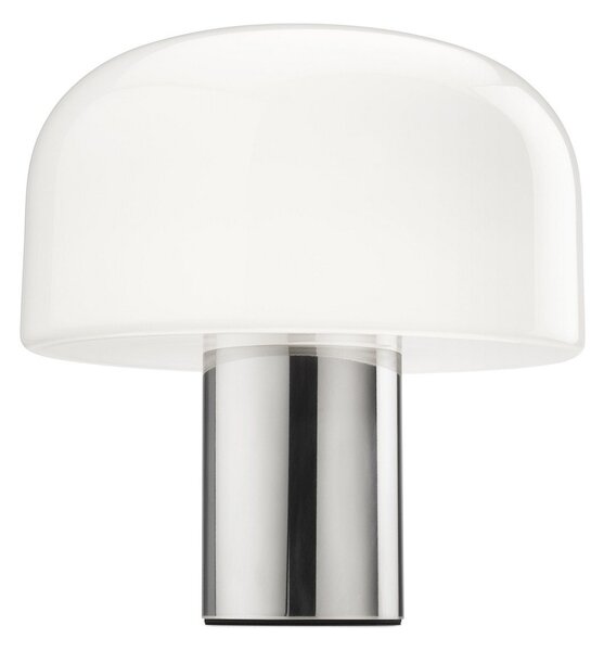 Stolní lampa FLOS, Bellhop Glass T, stmívatelné, Bílá, Obývací pokoj, Sklo
