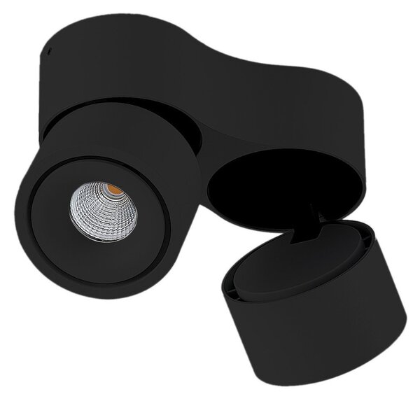 Stropní Lampa Arcchio, Rotari, stmívatelné, Černá, Obývací pokoj, Hliník, Moderní