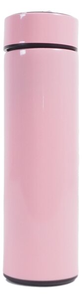 Aga Termoska s teploměrem 500 ml Růžová