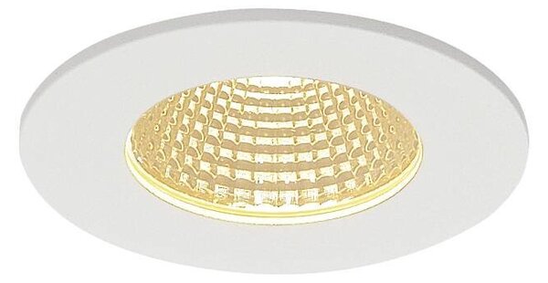 LA 114421 PATTA-I zápustná matná bílá kruhová230V/500mA LED 9W 38° IP65 3000K - BIG WHITE (SLV)