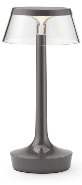 Stolní lampa FLOS, Bon jour unplugged, stmívatelné, Šedá, Chodba, Plast, Design