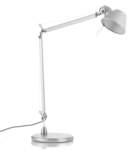 Stolní lampa Artemide, Tolomeo Midi, stmívatelné, Metalická, Pracovna, Kov, Design