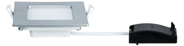 P 92076 Zápustný LED panel hranatý 6W 4000K matný chrom IP44 - PAULMANN