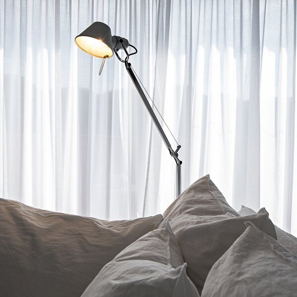 Stojací Lampa Artemide, Tolomeo Reading, stmívatelné, Metalická, Obývací pokoj, Kov, Design