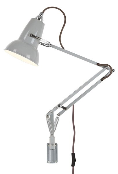 Nástěnná Svítidla Anglepoise, Original 1227, Šedá, Pracovna, Kov, Industriální design