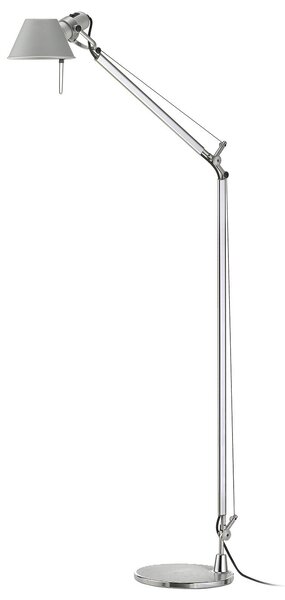 Stojací Lampa Artemide, Tolomeo Reading, stmívatelné, Metalická, Obývací pokoj, Kov, Design