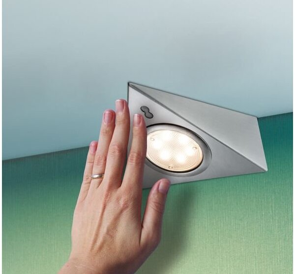 P 93572 LED nábytkové přisazené svítidlo se senzorem sada 3ks vč.LED modulu 3x2,8W - PAULMANN