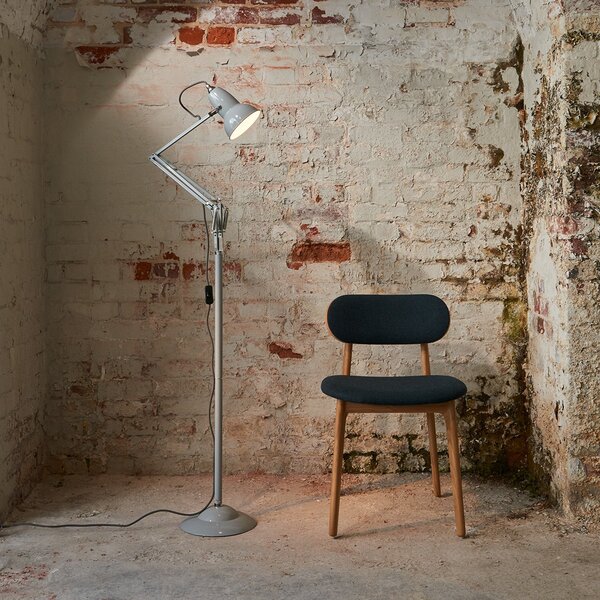 Stojací Lampa Anglepoise, Original 1227, Šedá, Obývací pokoj, Kov, Industriální design