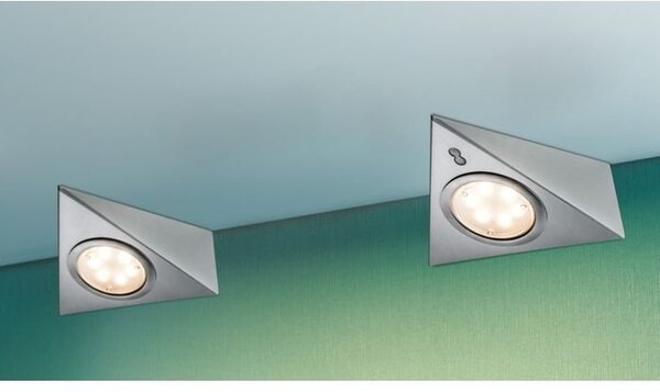 P 93572 LED nábytkové přisazené svítidlo se senzorem sada 3ks vč.LED modulu 3x2,8W - PAULMANN