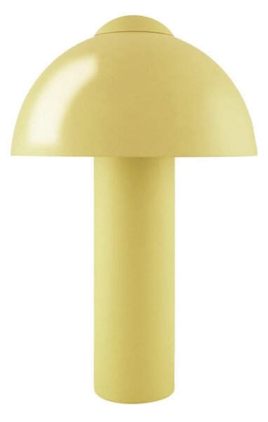 Stolní lampa Globen Lighting, Žlutá, Obývací pokoj, Kov