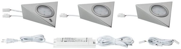 P 93572 LED nábytkové přisazené svítidlo se senzorem sada 3ks vč.LED modulu 3x2,8W - PAULMANN
