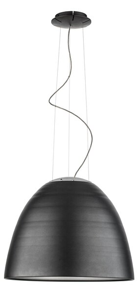 Závěsná svítidlo Artemide, Nur, stmívatelné, Černá, Obývací pokoj, Kov, Design