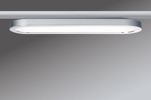 P 95319 URail LED panel Loop 7W 2700K 480lm matný chrom - PAULMANN