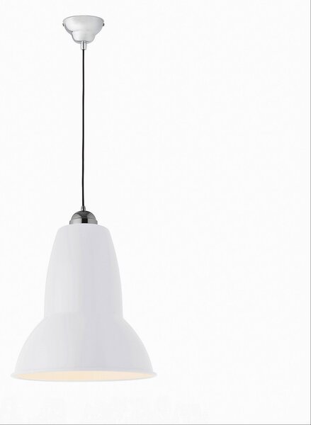 Závěsná svítidlo Anglepoise, Original 1227 Giant, stmívatelné, Bílá, Obývací pokoj, Kov, Design