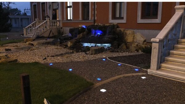AM 226125 LED svítidlo Spot-8 válec zelená 0,88W 520-537nm 12V DC IP68 - AMVIS