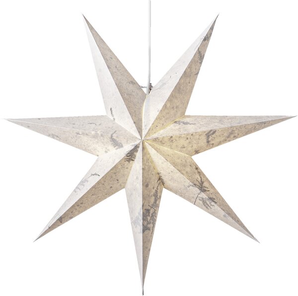 Závěsná hvězda Care Green Leaf Recycled 60 cm
