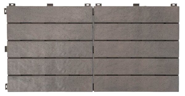 Multy home Gumová dlaždice NATURAL STONE 30 x 30 cm, hnědá MHEU5100447, 1 ks 4016.91.00