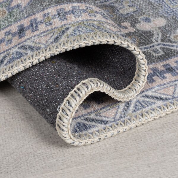 Flair Rugs, Běhoun Hebden Windsor Green, 60x230, zelená, ložnice