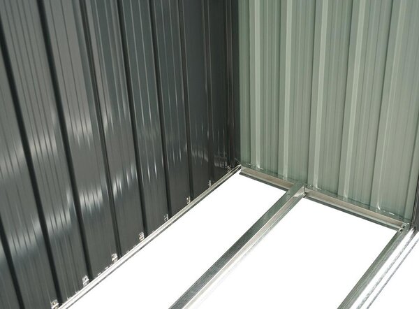 Zahradní domek na nářadí s dřevníkem Avenberg 3,22 x 1.96 m ANTRACIT SD-X68EWS