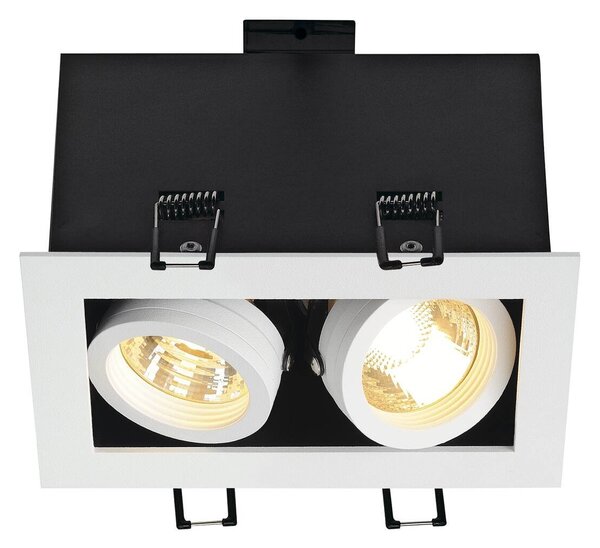 LA 115521 KADUX GU10 II matná bílá 230V GU10 2x50W - BIG WHITE (SLV)
