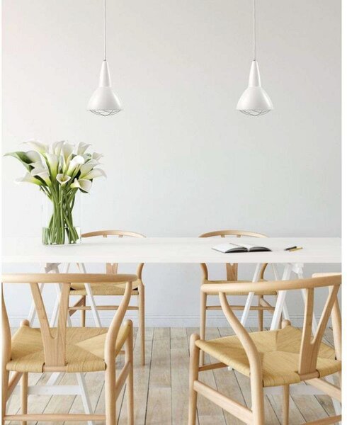 Závěsná svítidlo CPH Lighting, Modrá, Obývací pokoj, Hliník, Design