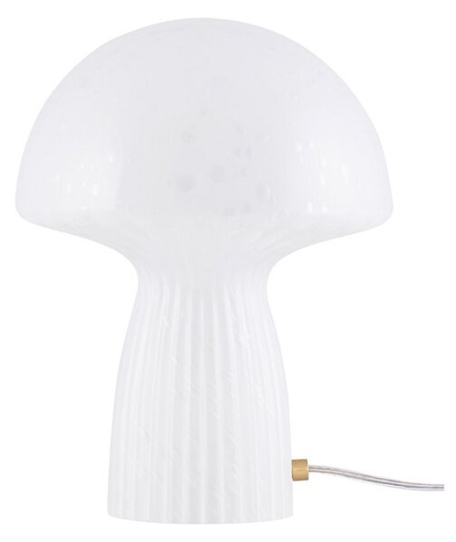 Stolní lampa Globen Lighting, Bílá, Obývací pokoj, Sklo
