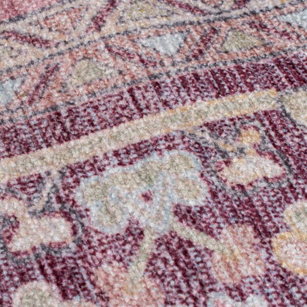 Flair Rugs, Běhoun Hebden Windsor Pink, 60x230, růžová, ložnice