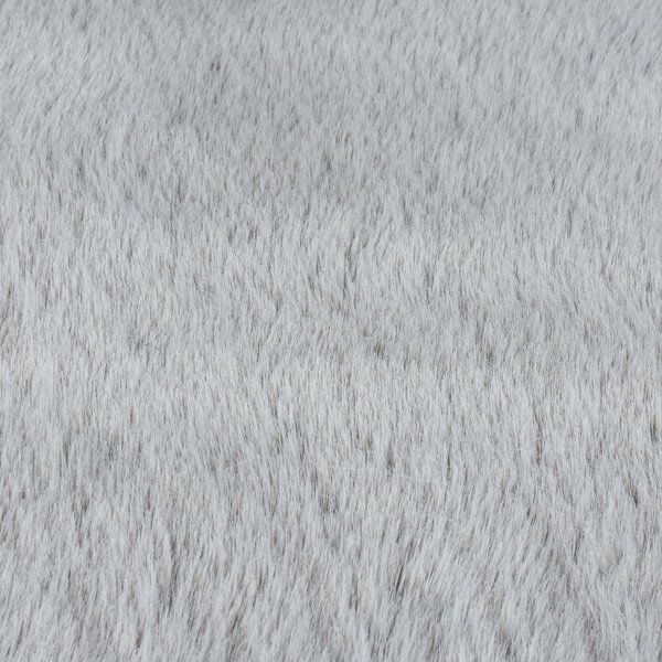 Flair Rugs, Kusový koberec Ivy Faux Fur Grey, 160x230, šedá, ložnice