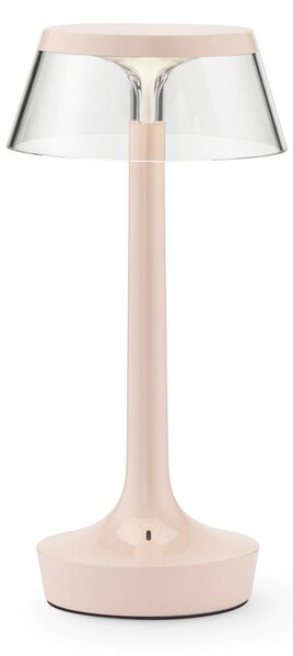 Stolní lampa FLOS, Bon jour unplugged, stmívatelné, Pudrová, Chodba, Plast, Design