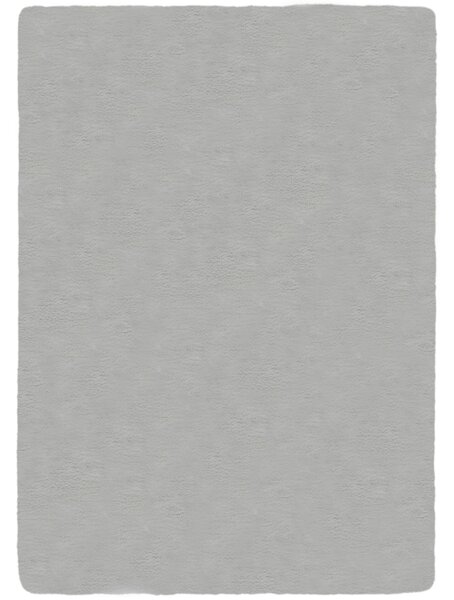 Flair Rugs, Kusový koberec Ivy Faux Fur Grey, 160x230, šedá, ložnice