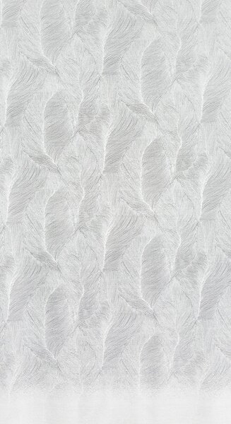 ZÁVĚS NA KROUŽCÍCH LINNEA 140X250 CM BÍLÁ