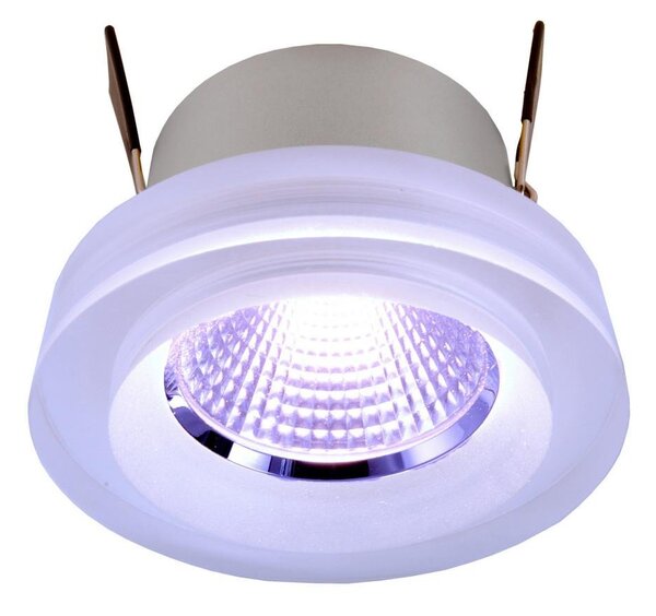 IMPR 565197 Zápustné stropní svítidlo COB 68 Acryl 8W LED 227lm stříbrná - DEKOLIGHT