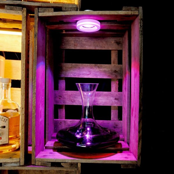 IMPR 565197 Zápustné stropní svítidlo COB 68 Acryl 8W LED 227lm stříbrná - DEKOLIGHT