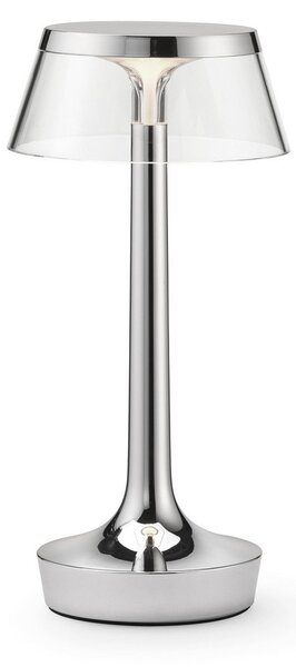 Stolní lampa FLOS, Bon jour unplugged, stmívatelné, Metalická, Chodba, Plast, Design
