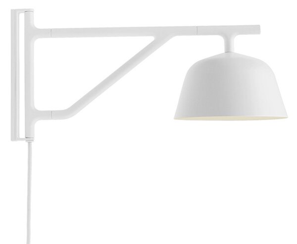Nástěnná Svítidla Muuto, Bílá, Obývací pokoj, Hliník