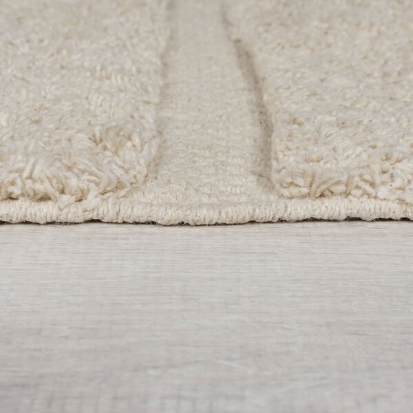 Flair Rugs, Kusový koberec Kaia Ada Geo Natural, 200x290, béžová, ložnice