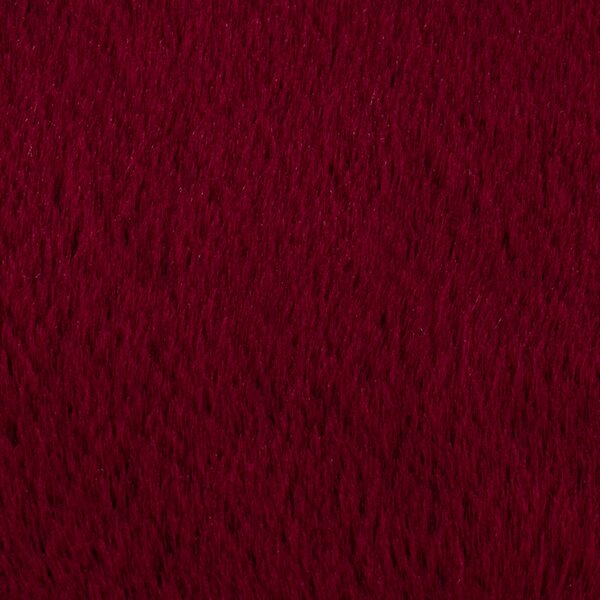 Flair Rugs, Kusový koberec Ivy Faux Fur Red, 160x230, červená, ložnice