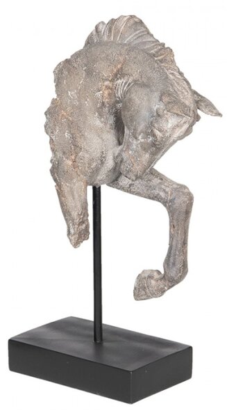 Dekorace kůň na noze – 28x12x43 cm