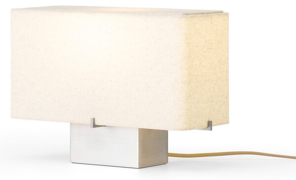 Stolní lampa Audo Copenhagen, Nonna, Béžová, Obývací pokoj, Tkanina / Textil, Design
