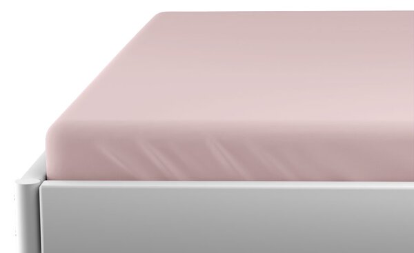 Jersey prostěradlo do dětské postýlky EXCLUSIVE starorůžové 70 x 140 cm