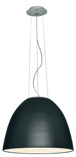 Závěsná svítidlo Artemide, Nur App, stmívatelné, Černá, Obývací pokoj, Kov, Design