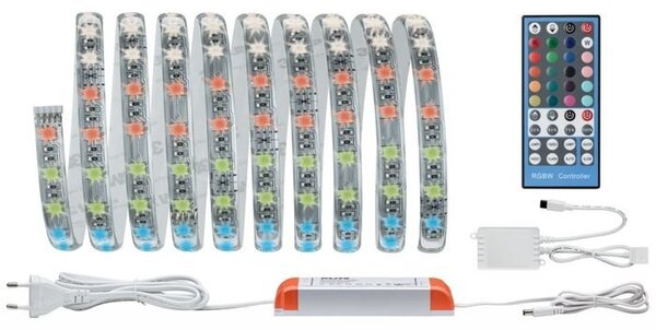 P 70628 MaxLED RGBW - základní sada izolovaná 3m 36W, funkce výměny barev - PAULMANN