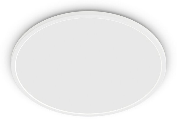 Stropní Lampa Philips, Superslim, stmívatelné, Bílá, Pracovna, Kov