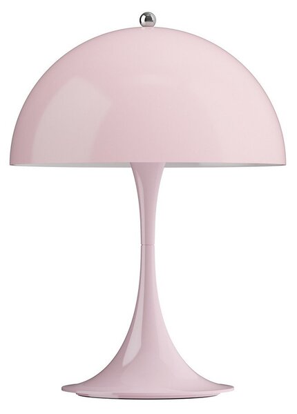 Stolní lampa Louis Poulsen, Panthella 250, stmívatelné, Pudrová, Obývací pokoj, Plast, Moderní