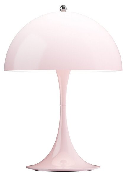 Stolní lampa Louis Poulsen, Panthella 250, stmívatelné, Pudrová, Obývací pokoj, Plast, Moderní