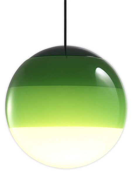 Závěsná svítidlo MARSET, Dipping Light, stmívatelné, Zelená, Obývací pokoj, Sklo, Design